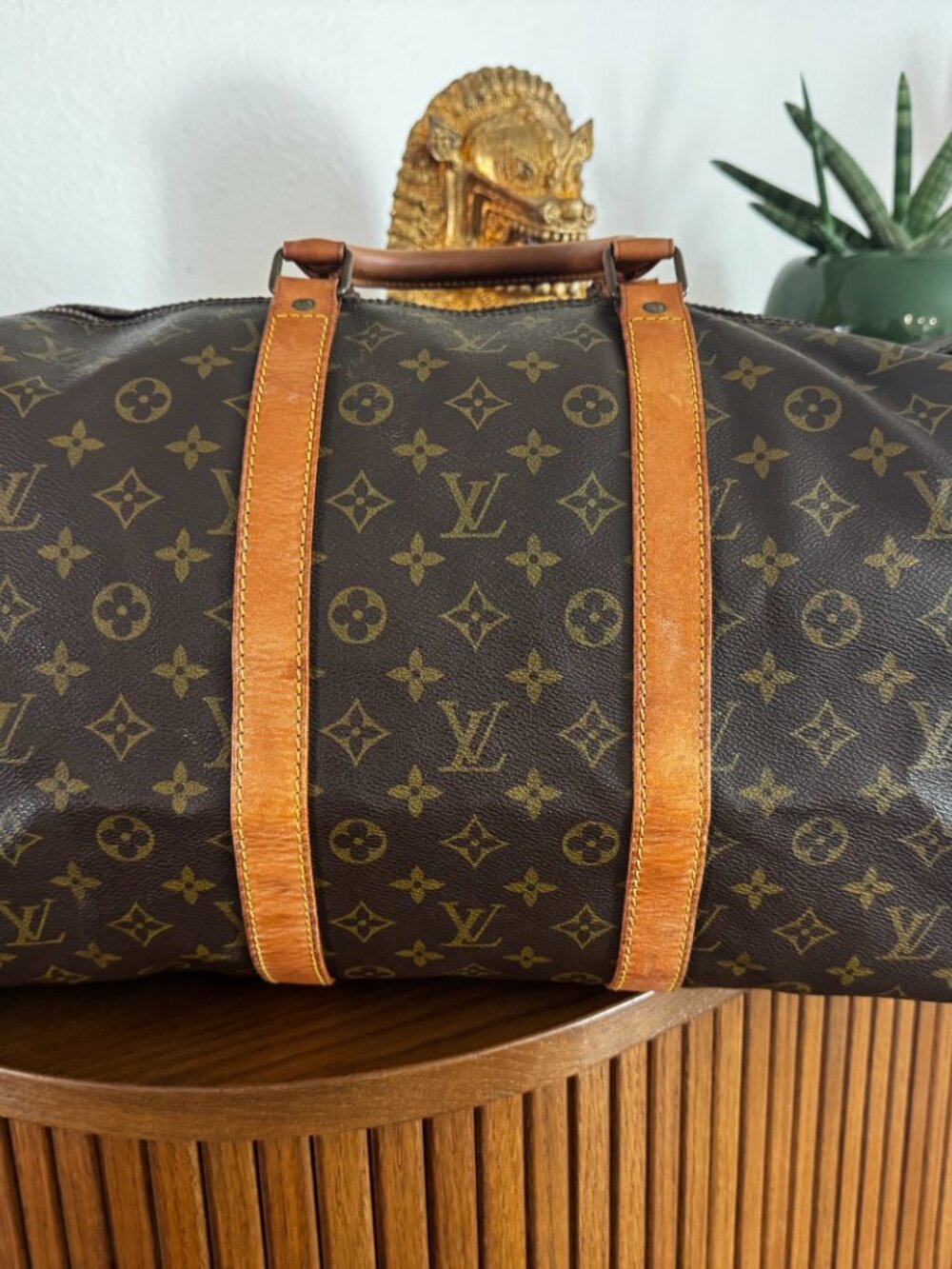 Louis Vuitton Monogram Keepall 50 Travel Duffel – Brown (c. 1978–1985) - Picture 2 of 14
